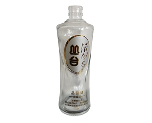 烤（kǎo）花玻璃酒瓶