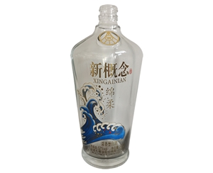 烤（kǎo）花玻璃酒（jiǔ）瓶