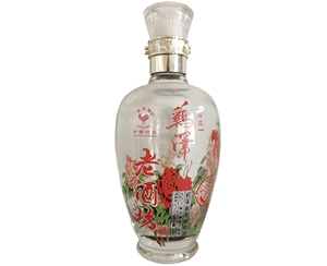 烤花玻璃（lí）酒瓶